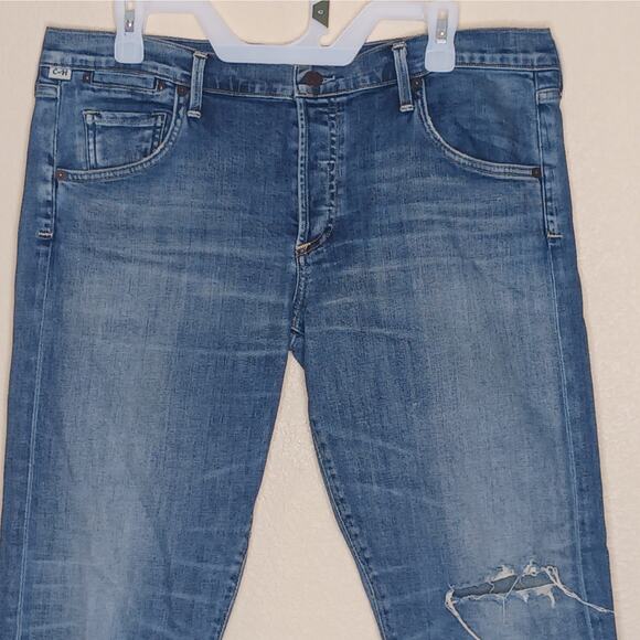 Citizens of Humanity Emerson Slim Boyfriend Jeans Womens Size 32 Button Fly - Picture 3 of 16
